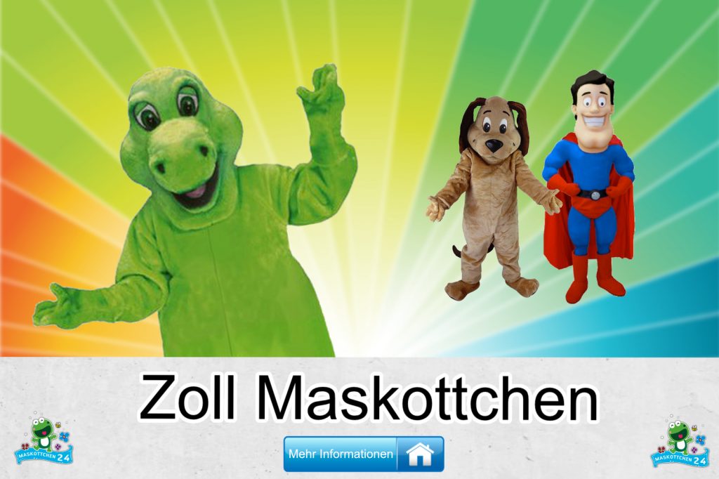 Zoll-Kostueme-Maskottchen-Karneval-Produktion-Firma-Bau