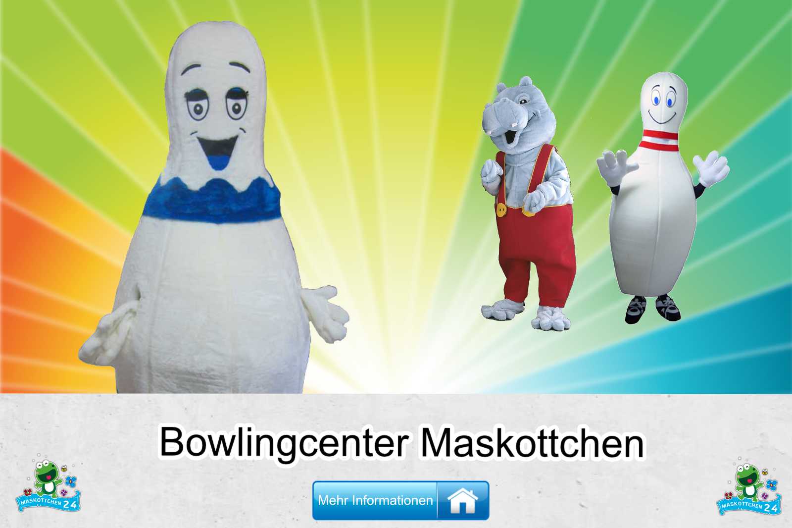 Bowlingcenter Kostüm kaufen, günstige Produktion / Herstellung